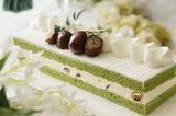 画像: 3. 栗と抹茶のショートケーキ