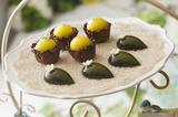 画像: 10. 茶花ボンボン 12. プティタルト柚子抹茶