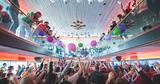 画像3: 朝から健康的に盛り上がる!クラブ感覚のヨガイベント