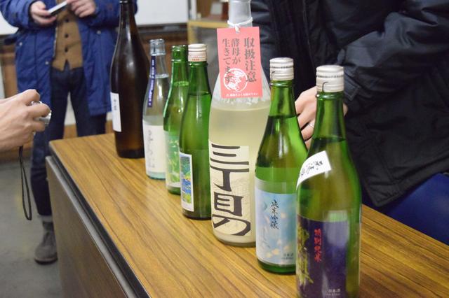 画像: 『御代桜醸造』の銘酒の数々を試飲させていただきました!