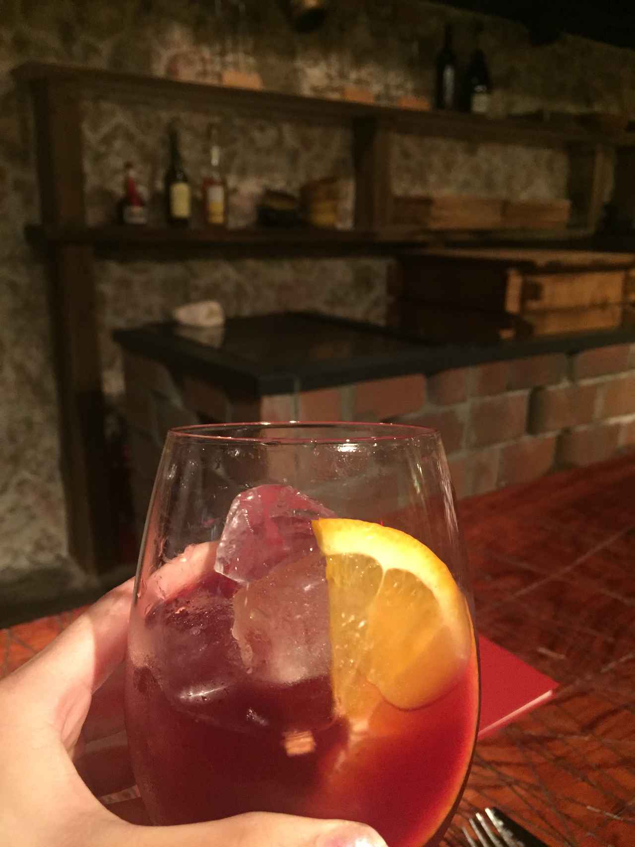 画像: 苺のサングリア