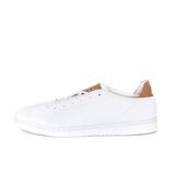 画像: Jane (ジェーン) カラー:Bright White / black 価格:14,000円(税込15,120円) 商品概要:北欧らしい、シンプルかつミニマルなデザインが 特徴のJaneシリーズ。 マットな光沢の柔らかなレザーは 履くほどに足に馴染んでくれる。