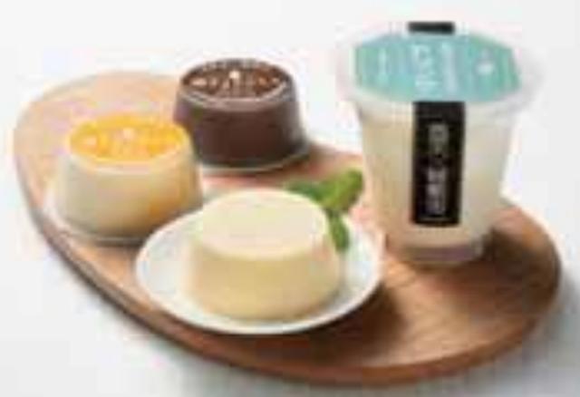 画像: ライスミルクドリンク(180 ㎖) 250 円 ライスミルクプリン(70g) 各 200 円