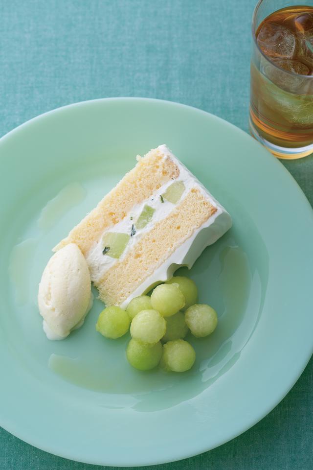 画像1: メロンやアメリカンチェリーを使った初夏スイーツ