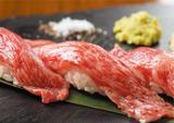 画像1: “A5ランク黒毛和牛”や肉寿司を堪能しよう!
