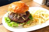 画像: USプライムビーフ100%肉汁たっぷりハンバーガー