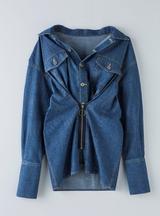 画像1: デニムシャツ 税込16,200円 デニムワイドパンツ 税込12,960円