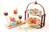 画像1: Japanism Afternoon Tea Style 華凛 夏~Temarisushi~