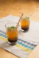 画像: 冷えに用心 カラダの中から温める温活レシピ 「飲んでほかほか 黒糖ジンジャーエールorウォーター」 www.life-rhythm.net