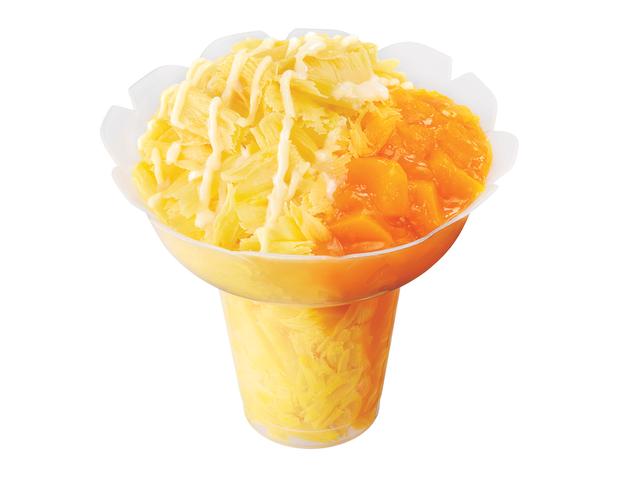 画像1: "フルーツ素材"を使用したコットンスノーキャンディ