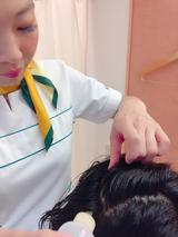 画像: ⑥薬用育毛剤塗布