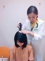 画像: 頭皮チェック!