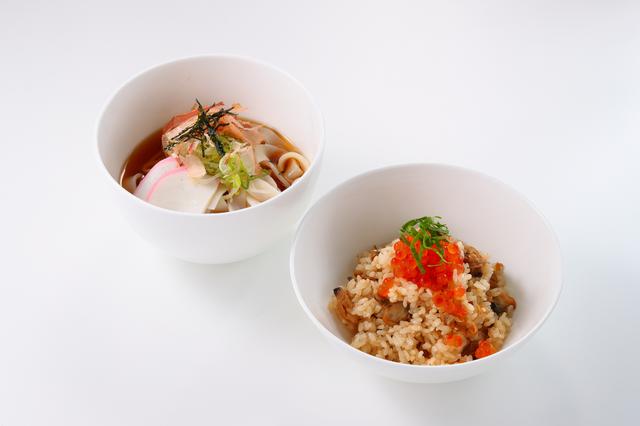画像: 冷やしきしめんと季節のごはん