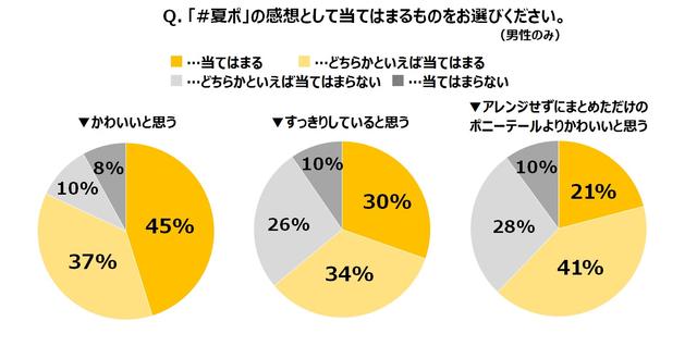 画像1: 抜け感をプラス! 今どきポニーテールアレンジ「#夏ポ」を男女双方が支持