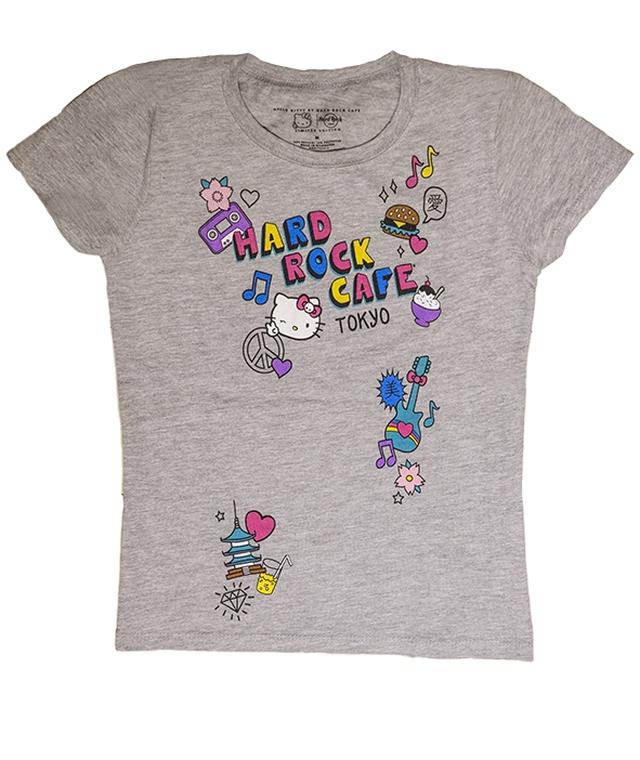 画像3: 「ハードロックカフェ」×「ハローキティ」のコラボTシャツ