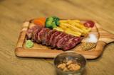 画像: 焼肉ビストロ 牛印 「牛印のハラミステーキ」 セット価格:2,980円
