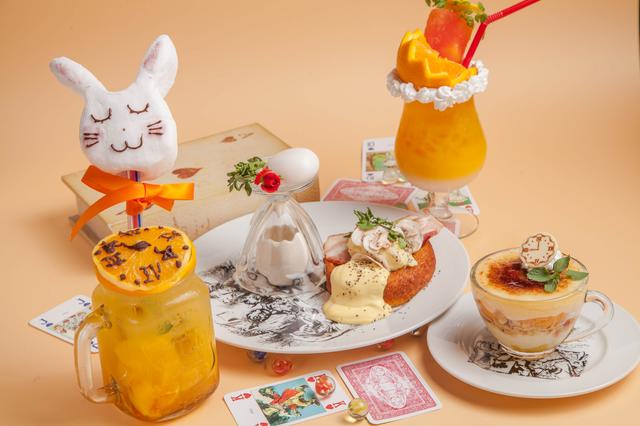画像: 舞踏の国のアリス「ハンプティ・ダンプティ&うさぎ×オレンジ」