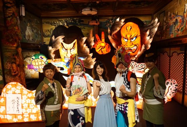画像3: ②無形文化財「ねぶた」×有形文化財「百段階段」がコラボレーション!