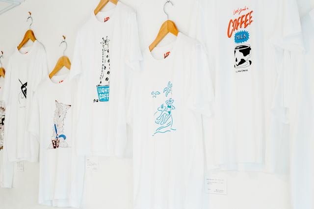 画像3: 吉祥寺LIGHT UP COFFEEにて「コーヒーにまつわるTシャツ展」を開催!