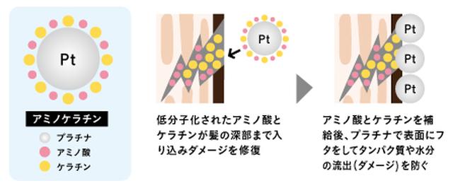 画像1: 「アミノメイソン」シリーズ共通成分