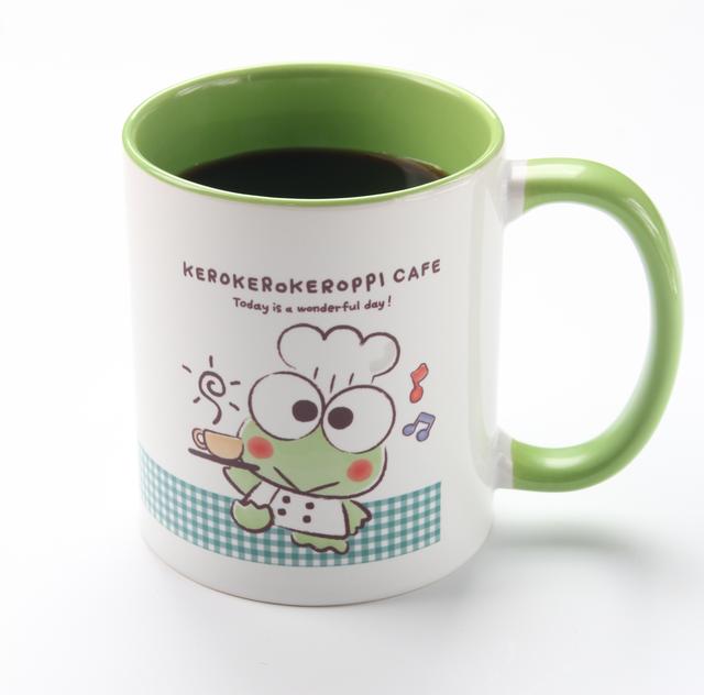 画像: けろけろけろっぴカフェ限定デザインマグカップ付ドリンク(全3柄)1,598円(税込)