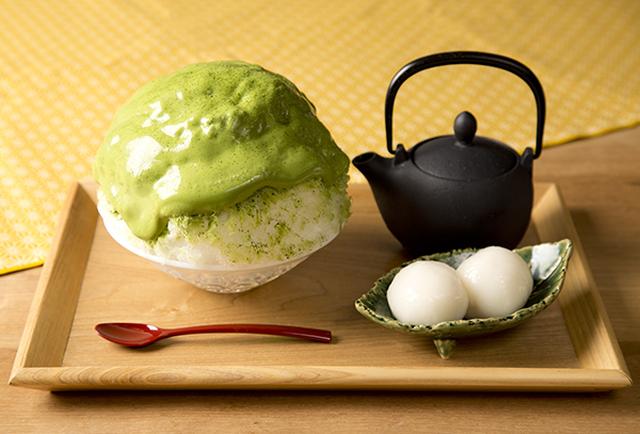 画像: 抹茶のかき氷(夏季限定)