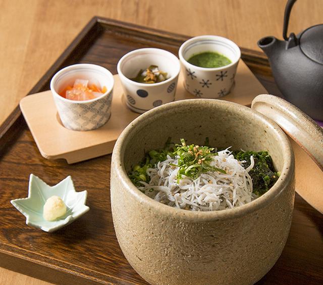 画像: 釜揚げ湘南しらすのおひつごはん