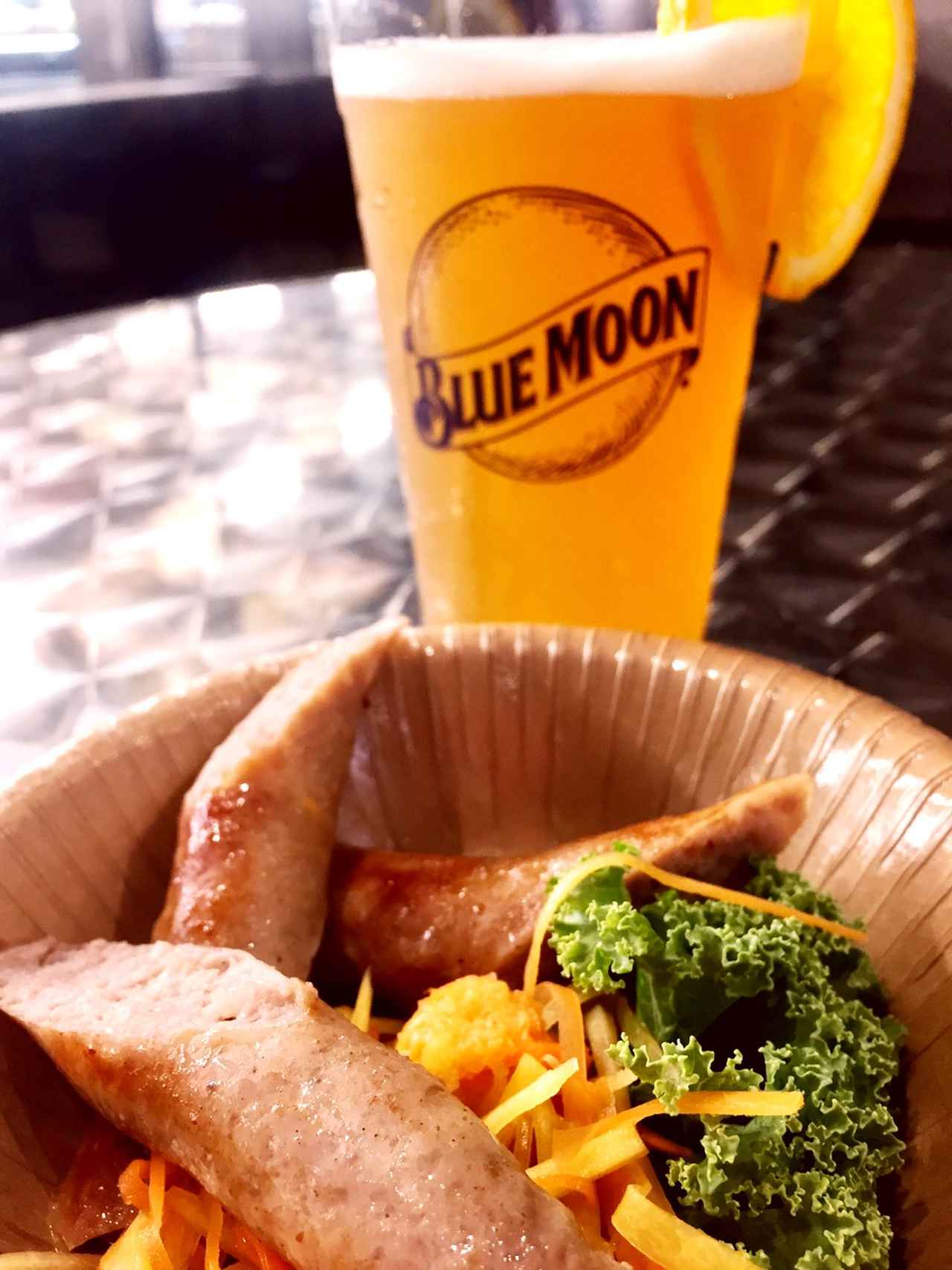 画像4: 【試食レポ】暑い夏はこれで決まり！”五感”で味わう爽やかBEER!! BLUE MOONを京橋で☆