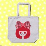 画像: △りぼんちゃんトートバッグ 2,800円 コミックスを入れて持ち歩きたい▷◁ vvstore.jp
