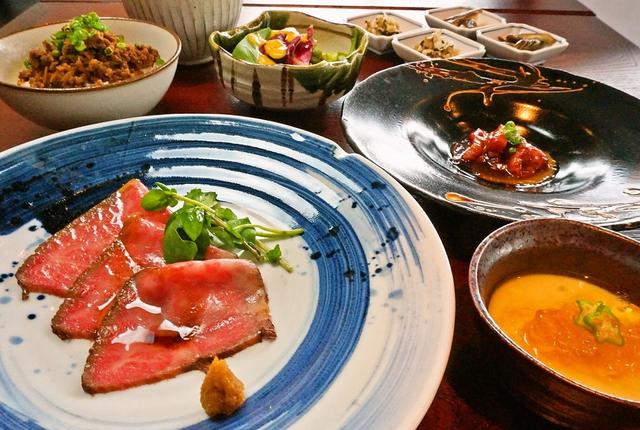 画像: 休日昼間から飲みたい方必見『肉割烹ランチコース全8品2000円』