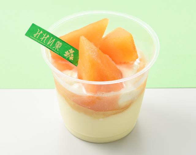 画像: みれい菓「北海道産メロンの濃厚みるくぷりん」(1個、475円、実演販売)京王百貨店限定 ※1週目(8月30日~9月6日)のみ