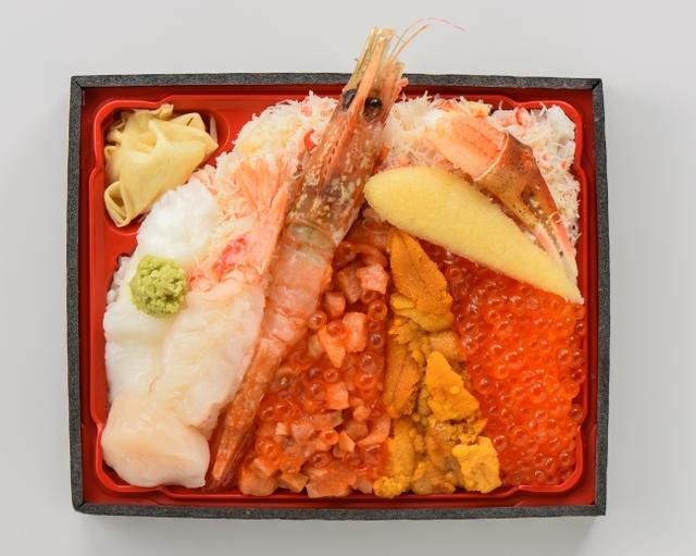 画像: 今井商店「海鮮紅葉弁当」