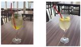 画像: (写真左) パーフェクトレディカクテル(※アルコール) フランスを代表するハーブ系リキュールであるシカルトリューズをトニックで割りました。ハーブ系のさわやかな風味とともに甘口で飲みやすいカクテルです。 (写真右)ビーナスドリンク(※ノンアルコール) グレープフルーツをベースに、ヒアルロンジュレを配合し清涼感あるこの夏おすすめのさっぱりとしたドリンク。エルダーフラワー・シロップを加えたことで女性らしいエレガントな味わいをお楽しみいただけます。