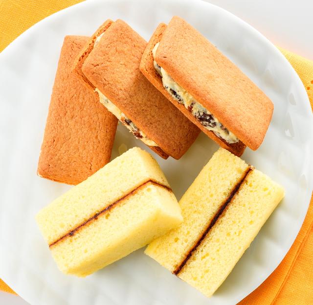 画像: 六花亭「マルセイバターケーキ」(写真下、5個入、669円)京王百貨店初登場 ※1週目(8月30日~9月6日)のみ