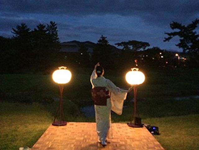 画像: 大文字送り火と地歌舞の夕べ 　8月15日（火） | 奈良ホテル | 公式サイト Nara Hotel Official Site