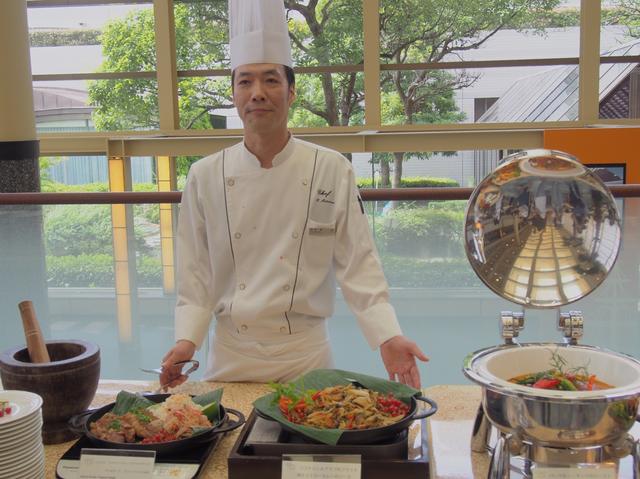 画像: グランカフェ総料理長 松浦健さん