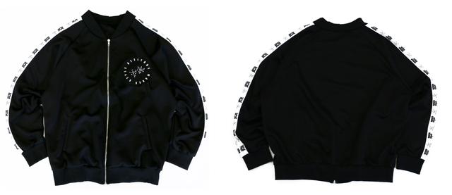 画像: ジャージトップス ¥5,599+税 (color:BLACK)