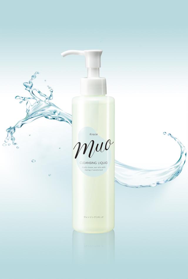 画像: モイスチャー無添加ブランド「muo」より「クレンジングリキッド」が新発売!