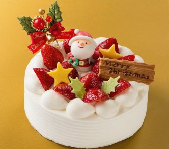 画像: 『いちごの生デコレーションケーキ』 コクのある生クリームと程よい甘さのいちごが織りなすハーモニーをお楽しみください。