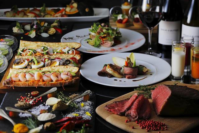 画像: 自分好みの料理にカスタマイズできるビュッフェ