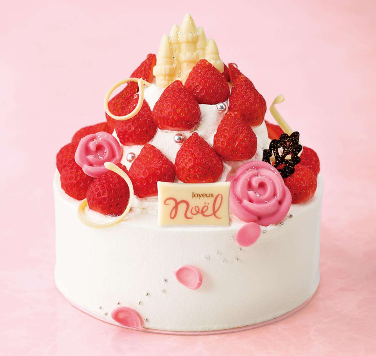 画像2: 『美女と野獣のクリスマス』をテーマにした、クリスマスケーキが登場！