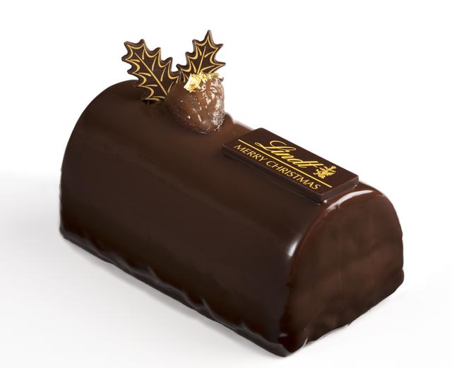 画像: クリスマスケーキ「ビュッシュ ショコラ マロン」