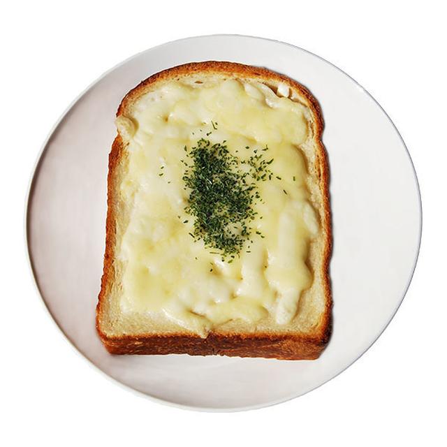画像: ■チーズトースト 350円(税込) 店内仕込みの食パンを厚めにスライスし、チーズをたっぷりかけて焼き上げました。パンとチーズの間に薄く塗った、手作りの豆乳マヨネーズが美味しさの秘訣です。