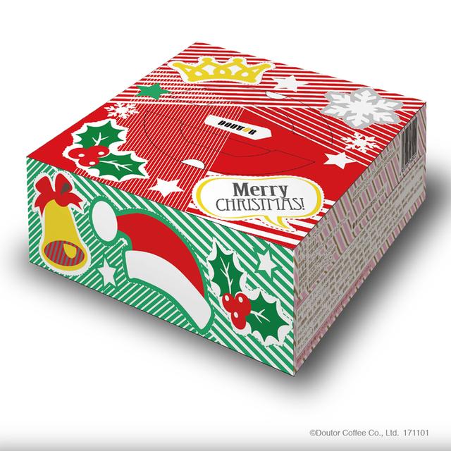 画像: クリスマスミルクレープには、オーナメント、チョコプレート、キャンドルが付きます