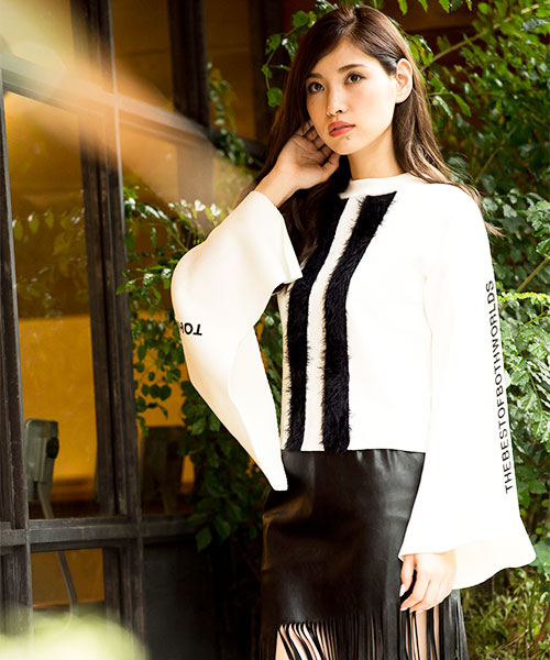 画像: ロゴスリーブニット millioncarats.jp