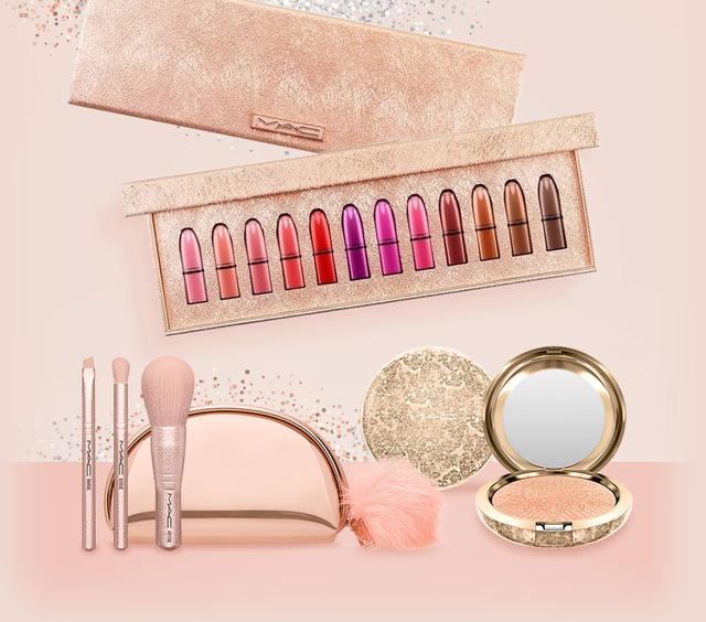 画像: 雪景色やイルミネーションをイメージしたパッケージがかわいい、MACのスノーボールコレクション。 一番の目玉は12色のミニリップがセットされたフォトジェニックなボックス。日本では完売のアイテムもBUYMAならまだチャンスがあります!