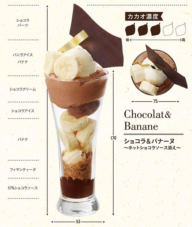 画像1: 「ショコラ&バナーヌ」~ホットショコラソース添え~