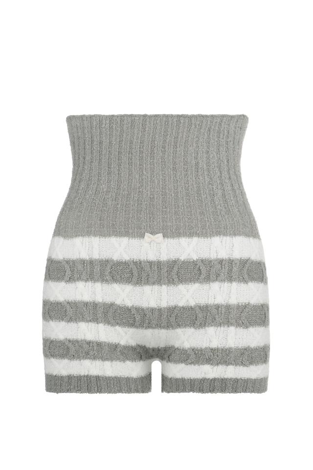 画像: 【AMO'S STYLE by Triumph】ホットアイテム 腹巻付きインナーボトム(ケーブル編み柄・ボーダー) jp.amos-style.com