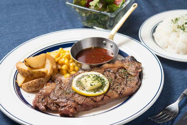 画像: サーロインステーキランチ〔ライス・サラダ付〕1,580円(+税)