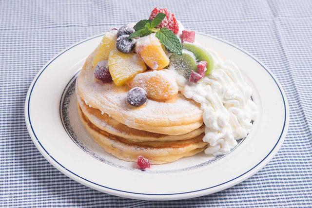 画像: 【NEW】フルーツミックスパンケーキ